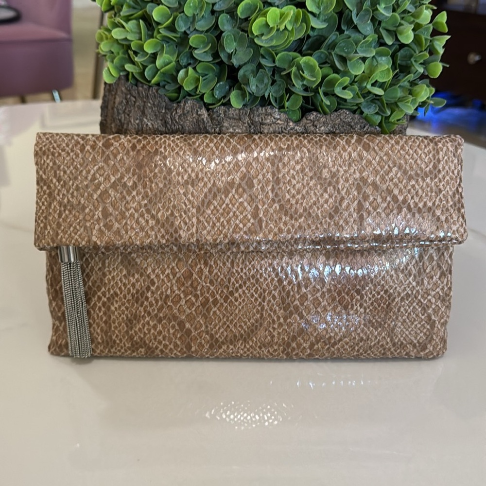 Banana Republic Beige Evening Bag